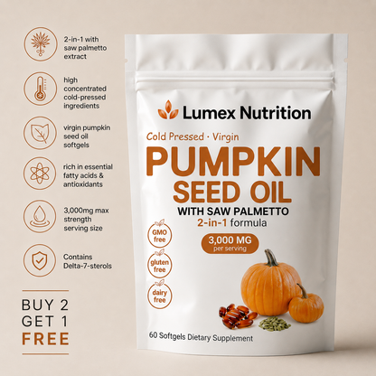 Premium Pumpkin Seed Oil Capsules